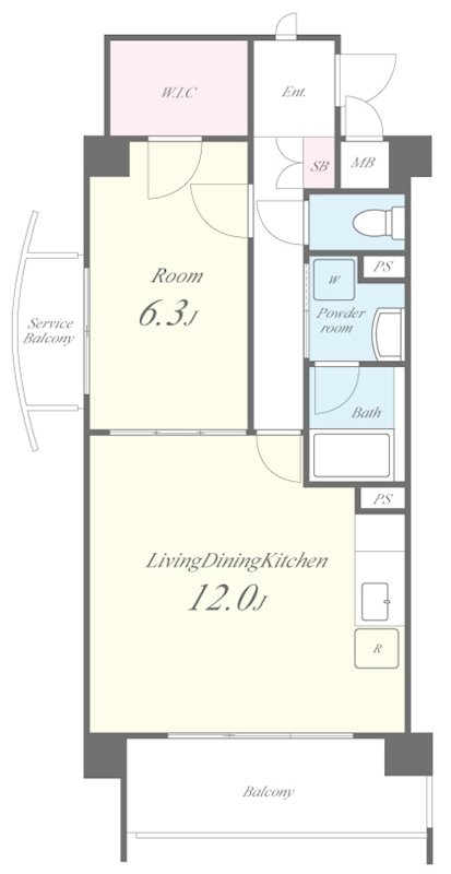ラフィール 間取り図