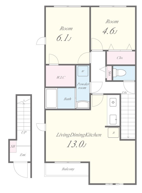 ラヴィーズ 間取り図