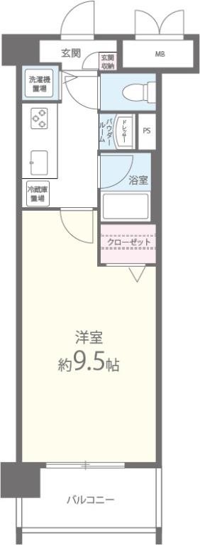 メゾンクレールⅢ 間取り図