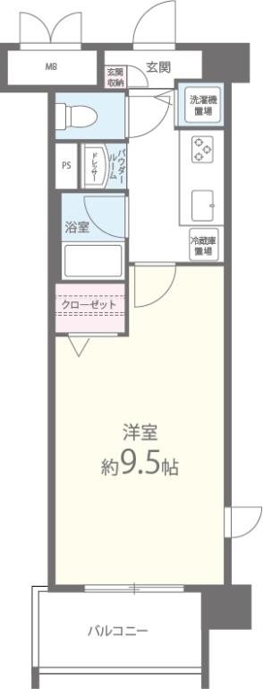 メゾンクレールⅢ 間取り図