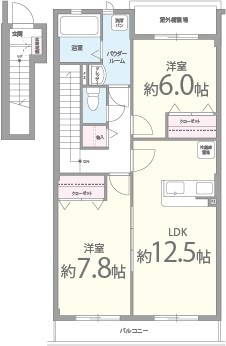 ポルタヴェルデ 間取り図