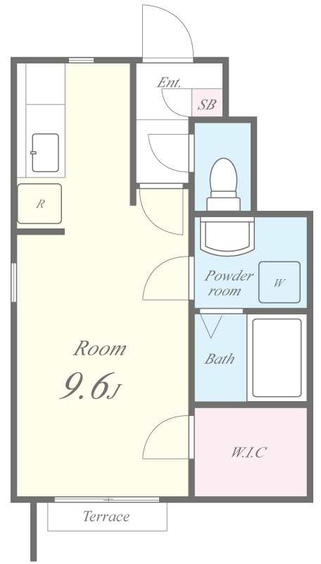 プリムローズ1番館 間取り図