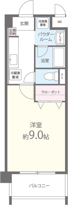 プリエール南草津 間取り図