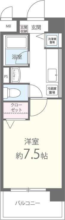 シェリール山﨑 間取り図