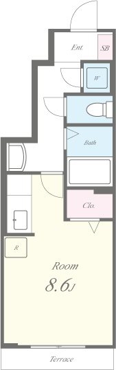 サニーヒルズ淡海 間取り図
