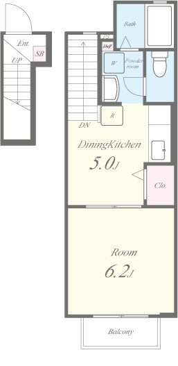 サニーヒルズ淡海 間取り図