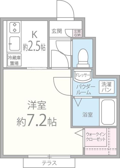 クローバーヒルズ 間取り図