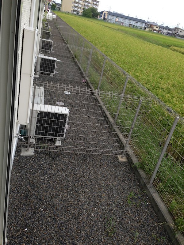 クローバーヒルズ ベランダ