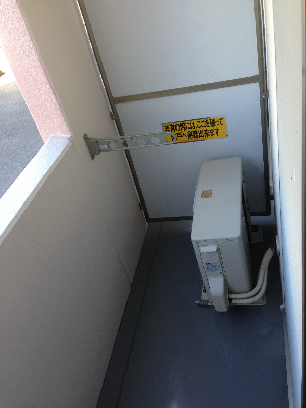 クレストコート ベランダ