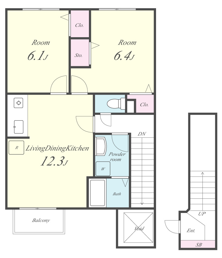 グレースコンフォート 間取り図
