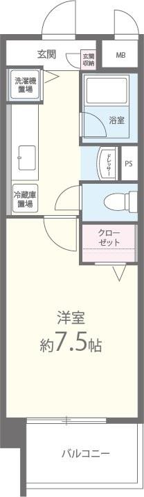 ヴィレイア１０１ 間取り図