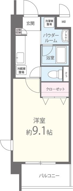 イストアール(草津) 間取り図