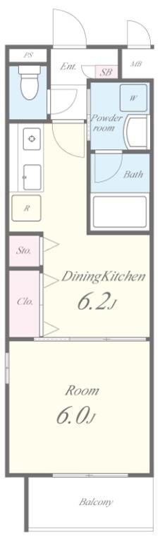 Radier MARU.T(ラディエマルタ) 間取り図