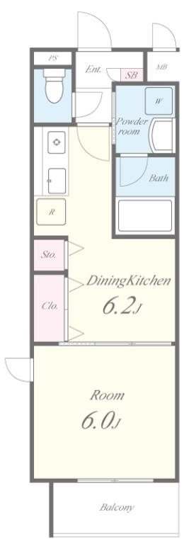 Radier MARU.T(ラディエマルタ) 間取り図