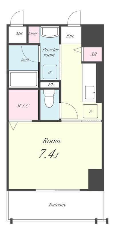 Pronity Hill 間取り図