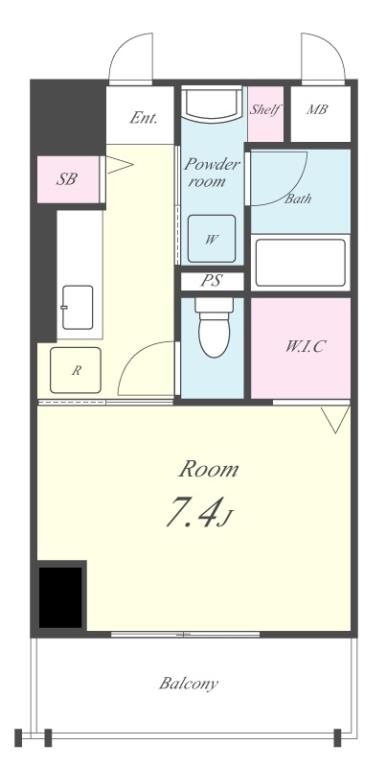 Pronity Hill 間取り図