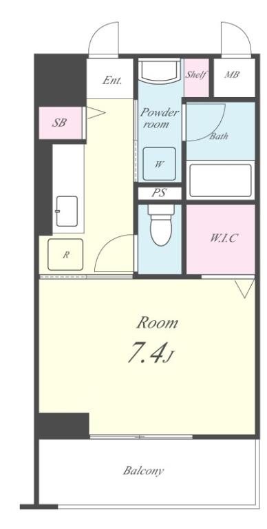 Pronity Hill 間取り図