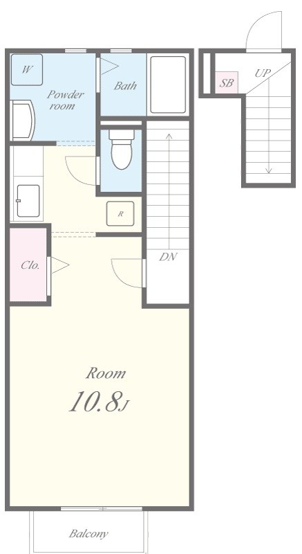 Milky way 間取り図