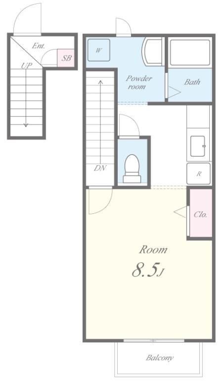 サニーハイツ堂前 間取り図