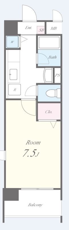 Sol Estudio 間取り図