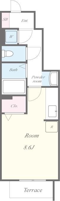 エスポワール参番館 間取り図