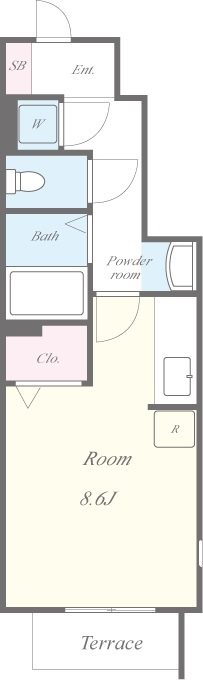 エスポワール参番館 間取り図