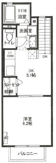 エスポワール参番館 間取り図