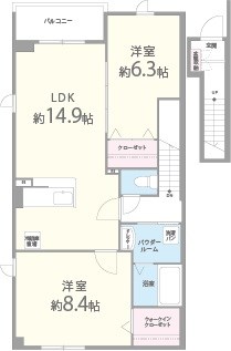 ヴェルブレス 間取り図