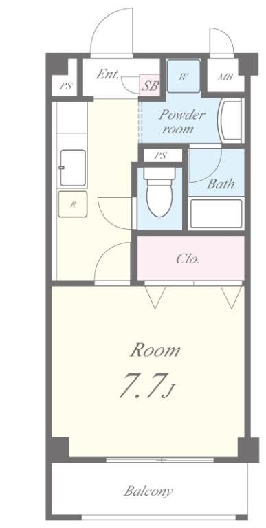ヴェリテ・ソレイユ 間取り図