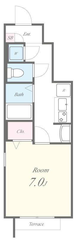 アメニティハウス・サノ 112号室 間取り