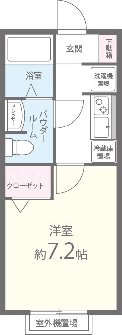 Pure Water S・H・U・E・I 間取り図