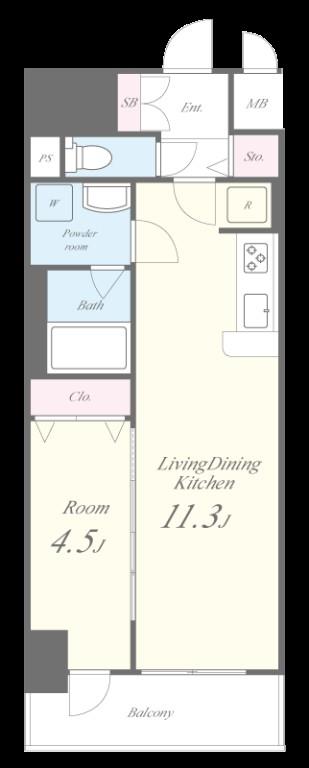 ファンファーレ黄金 間取り図