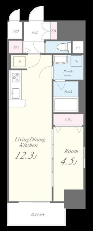 ファンファーレ黄金 間取り図