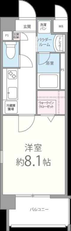サルデーニャ 間取り図