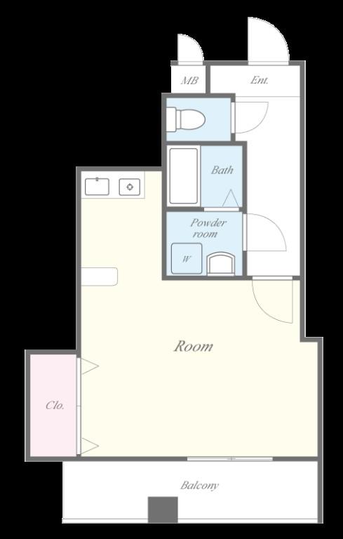 ピスケス花園 101号室 間取り