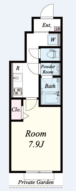 エムズアロッジオ 間取り図
