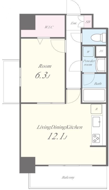 グランディール湘南 間取り図