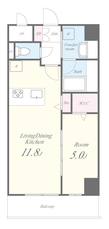 KS Avenir 間取り図