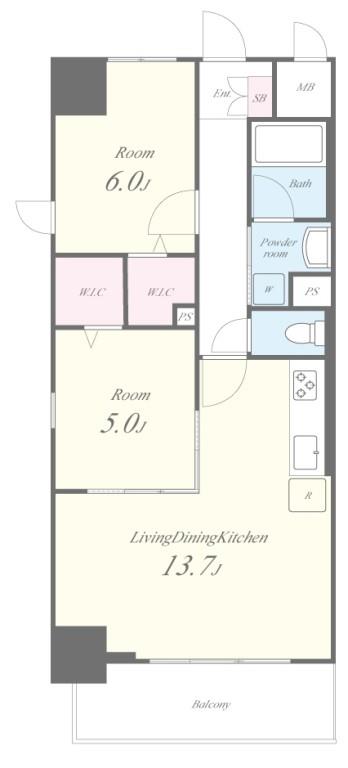 シュトルツ栄 間取り図