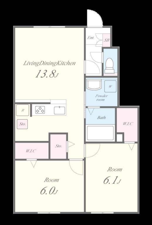 アン ボロンテ 間取り図