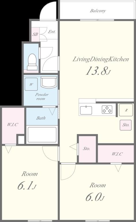 アン ボロンテ 間取り図
