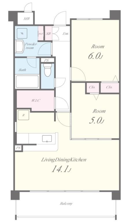 ダンデライオン 間取り図