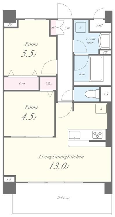 パトリアグランデ 間取り図