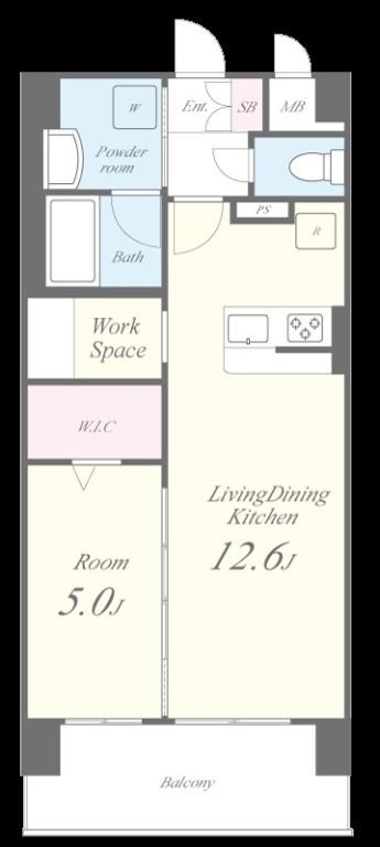 フェリスシエロ堺 間取り図