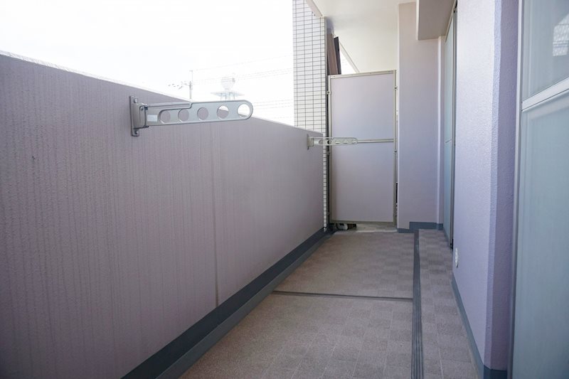 ラフォーレ三郷弐番館 ベランダ