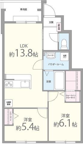 サンテ ドミール 間取り図
