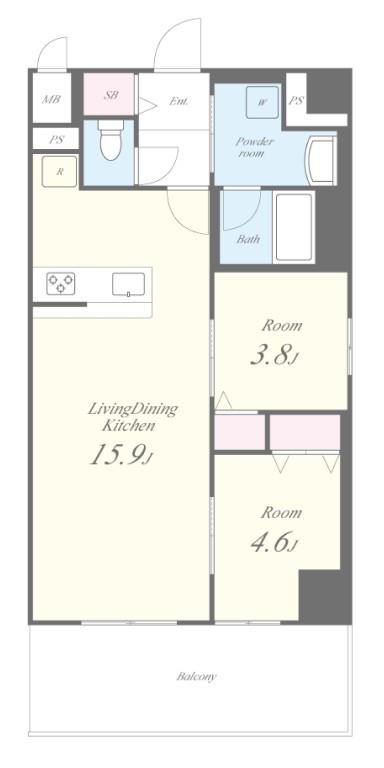 さがみ LT レジデンス 間取り図