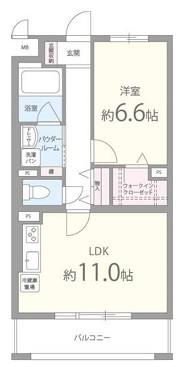 メルヴェーユ藤井寺 間取り図