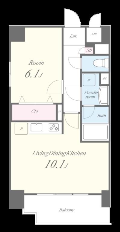 エスペランサ浄心 間取り図