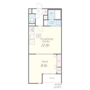 シェリール牛野 間取り図